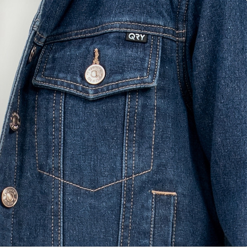 Chamarra Para Mujer Quarry Denim Con Sherpa