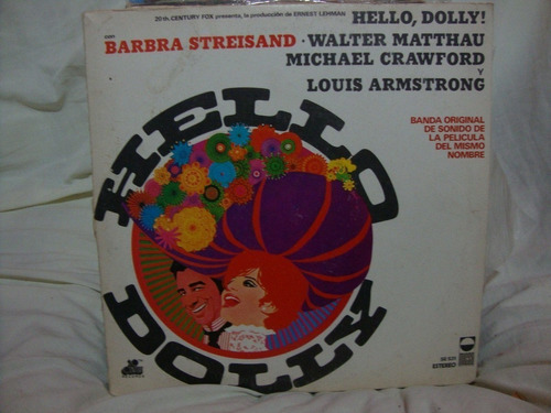 Vinilo Hello Dolly Barbra Streisand Armstrong Matthaud Bs1