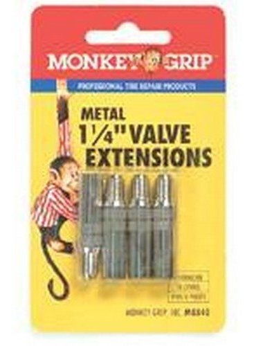 Extensión De Válvula Metálica Monkey Grip Victor - Plata