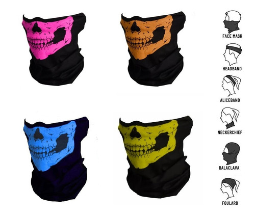 Bandana Pasamontaña Cuello Térmico Moto Ciclismo Runing