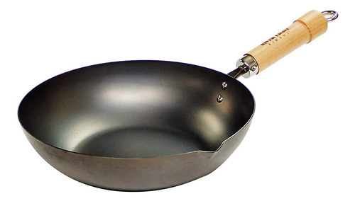 Sarten Hierro Kyoku Japon 10.2  10.2 in Para Induccion Wok