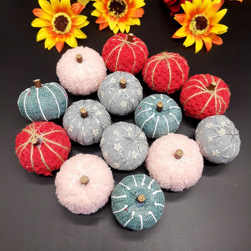16 Piezas De Decoración De Calabaza Para El Festival De