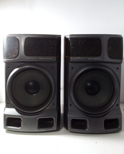 Parlantes Aiwa Modelo Sx-fzr600 Gris Oscuro (Usado)