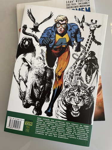 Homem Animal Volume 1 E 2 Por Grant Morrison (Usado)