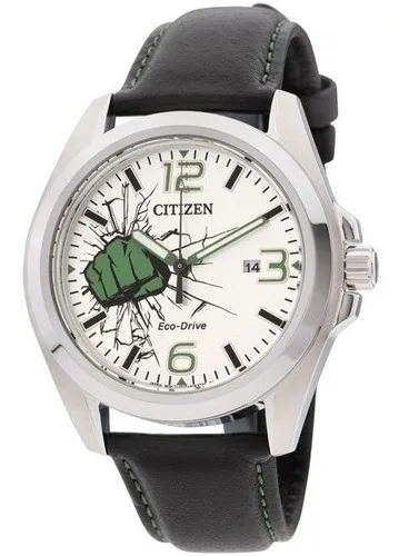 Reloj Citizen Marvel Hulk Eco Drive Aw1431 24w Rapido