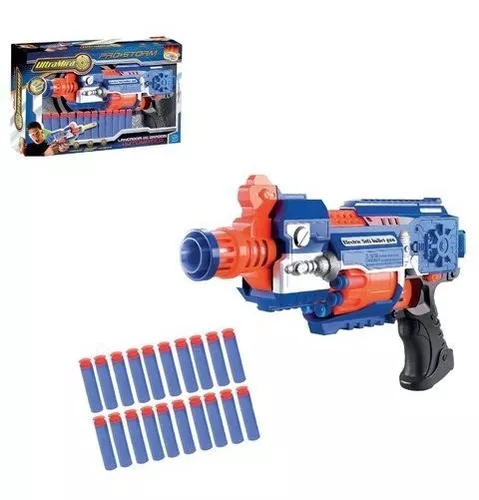 Lançador de Dardos Arma Tipo Nerf da Well Kids 45 cm x 14 cm – Maior Loja  de Brinquedos da Região