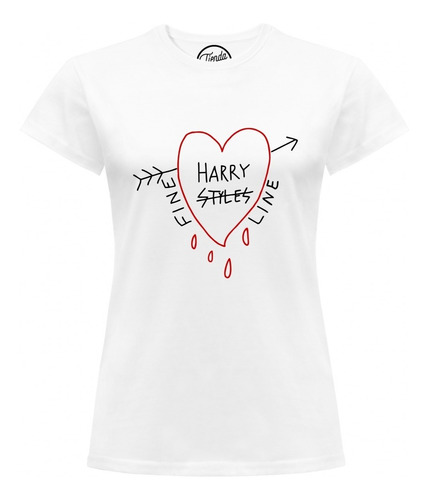 Imagen 1 de 3 de Playera Harry Styles Fine Line Album T-shirt
