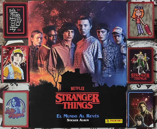 Álbum Stranger Things Panini, El Mundo Al Revés+ 100 Láminas