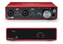 Comprar Focusrite Scarlett 2i2 3.a Generación Rojo