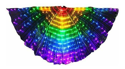 Disfraz Mujer - Led Isis Wing - Belly Dance Light Up Wing Ca