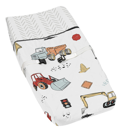 Sweet Jojo Designs Construction Truck Boy Baby Nursery - Fu.