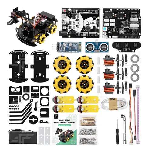 Uno R3 Proyecto Robot Inteligente Kit De Coche Uno R3, ...