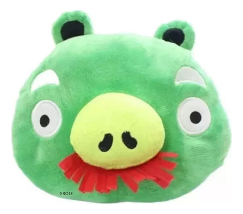 D Boneco De Pelúcia Verde Sroje Para Angry Birds