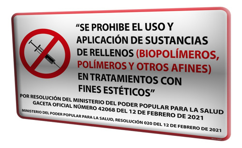 Letrero Prohibido Uso De Biopolímeros 50 X 80 Cm Vinil 