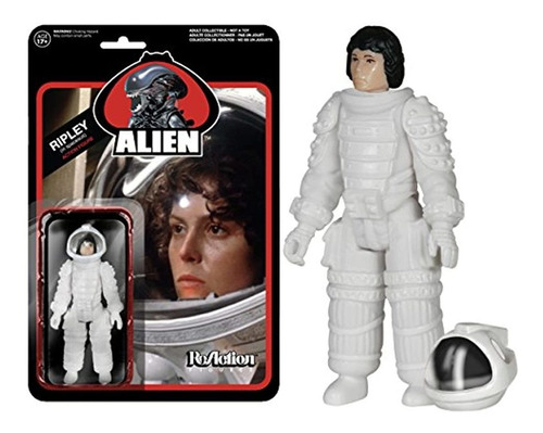 Funko Reacción: Alien Spacesuit Ripley Figura De Acción