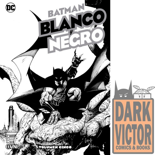 Batman Blanco Y Negro Vol 5 Ovni Stock