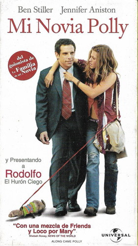 Mi Novia Polly Vhs Ben Stiller Jennifer Aniston Along Came P