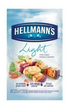 Mayonesa Hellmanns Light 125 Grs.