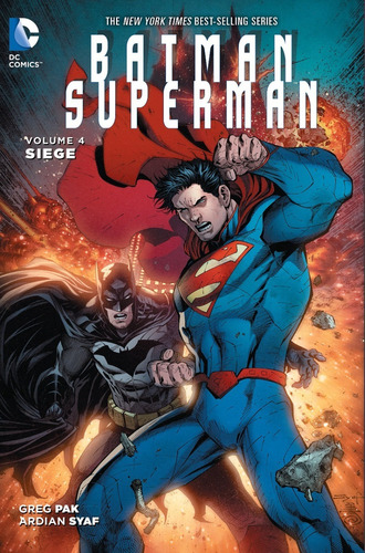 Batman Superman Siege Tpb - Dc Comics - Robot Negro