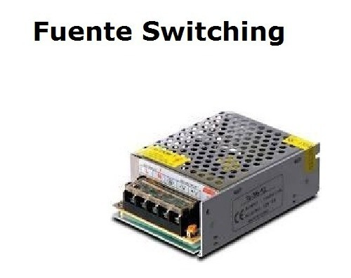 Imagen 4 de 8 de Fuente De 12v 3a Switching Metalica Para Chasis