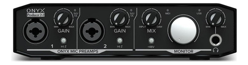 Interfaz De Audio Mackie Onyx Producer 2.2 Negro
