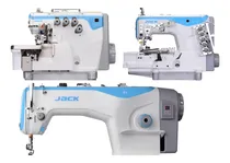 Comprar  3 Maquina De Coser Recta F4 + Overlock E4 + Collarete Jack