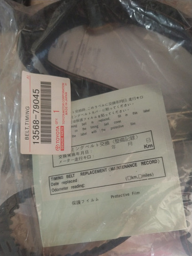 Imagen 2 de 4 de Correa De Tiempo Celica 2.0 89/93 178 Dientes Original