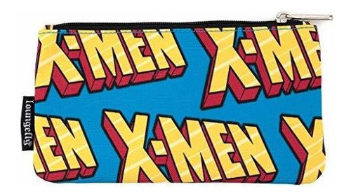 Cosmetiquera - Loungefly Marvel X-men Logo Aop Nylon Pouch