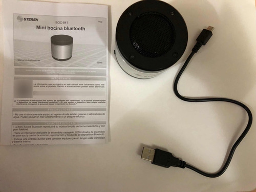 Mini Bocina Steren Bluetooth Negro (Usado)