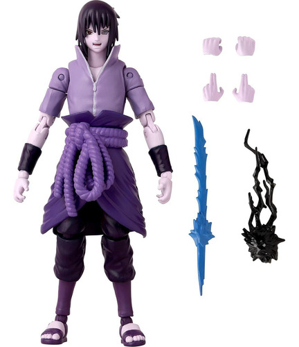 Figura De Acción Sasuke Uchiha Rinnegan 16.5 Cm Bandai