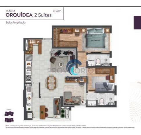Imagem 4 de 21 de Apartamento À Venda, 83 M² Por R$ 619.349,60 - Jardim Satélite - São José Dos Campos/sp - Ap1684