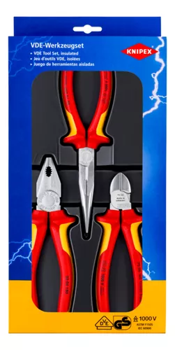 ALICATES KNIPEX SET DE 3 UNDADES, Herramientas