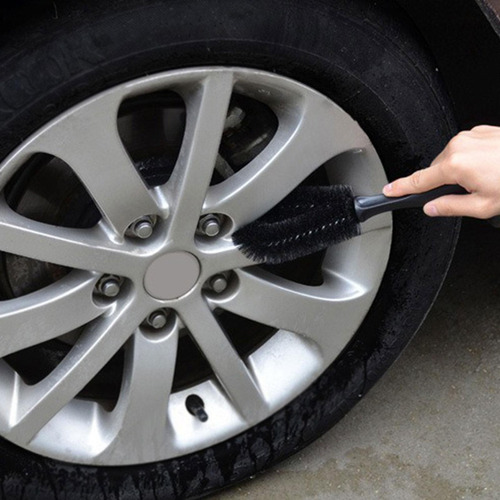 Ferramenta De Beleza Do Carro Com Escova De Pneu, Gadget De