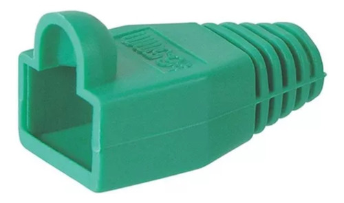 Pack 100 Protector O Botita Rj45 Verde