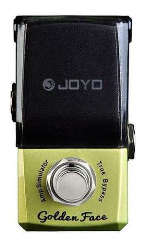 Pedal Joyo Jf-308 Golden Face Simulador Marshall Guitarra El Color Dorado