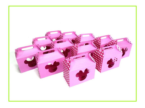 Caja Feliz Mini Cotillón Cupcake Candybar 15und