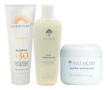 Comprar Kit Crema Facial Protector Solar Desmaquillante Hidratante