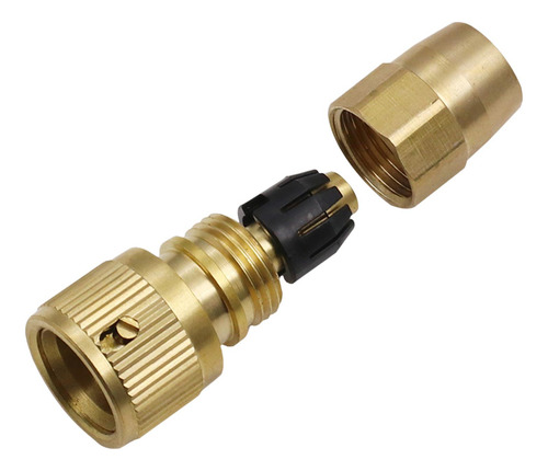 2 Adaptador De Manguera De Jardín Conector Rápido De