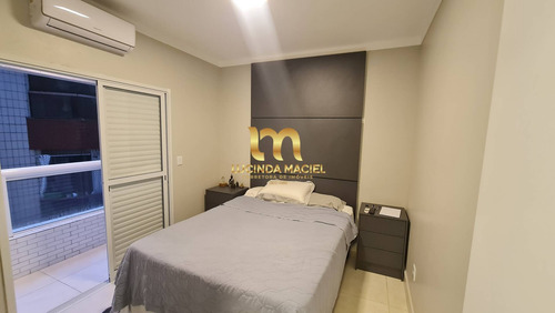 Imagem 6 de 15 de Apartamento Vista Mar, 2 Dorms.,1 Suíte, Lazer Completo- Guilhermina - Ap6474-a