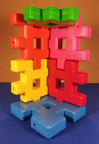 Imagen 6 de 8 de Cubimax Cubo Armable 6 Pz Material Didactico