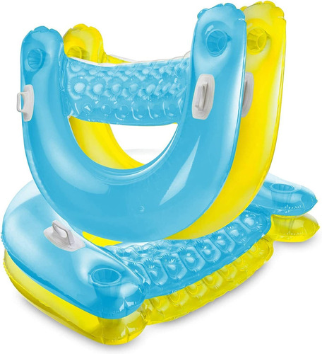 Silla Inflable Para Adultos Pool Floats Con Portavasos...