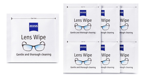 100 Paños Humedos Zeiss Limpieza Lentes Camara Gafas Envioya