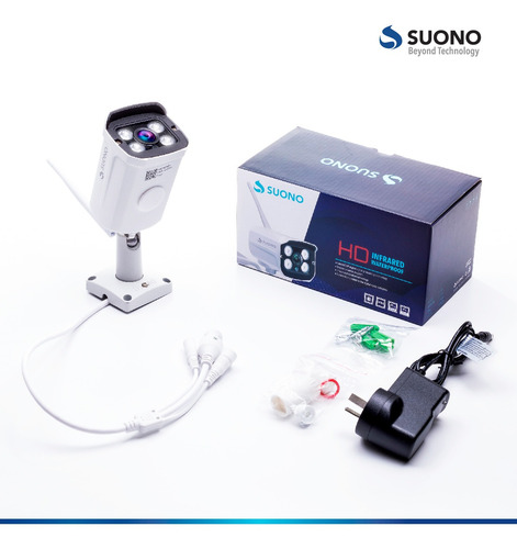 Imagen 2 de 10 de Camara Ip Wifi Exterior P2p Hd Seguridad Inalambrica 720p