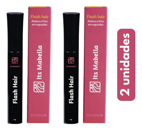 2 Flash Hair Modelador De Fios Antifrizz Rímel Its Mabella