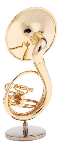 Instrumento De Viento De Latón Sousaphone 1: 6 Con Estuche