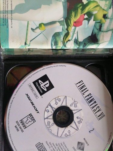 Final Fantasy 7 Vll Ps1 Psx Playstation 1 (Usado)