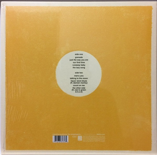 Imagen 8 de 8 de Vinilo Bruno Mars Doo-wops & Hooligans Nuevo Sellado