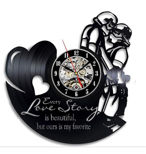 Reloj Corte Laser 4351 Amor Star Wars Pareja Storm Troopers