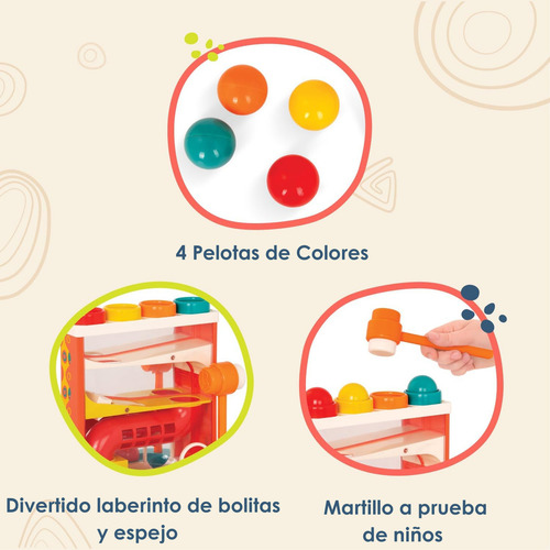 Banco De Descarga Whacky Ball Battat