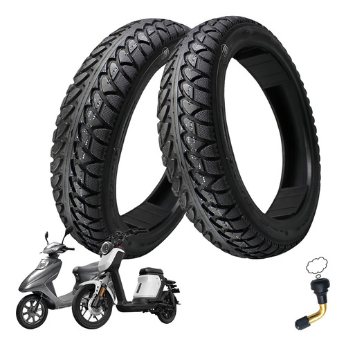 Neumáticos Sin Cámara Para Bicicleta O Ebike 14x2.50(64-254)
